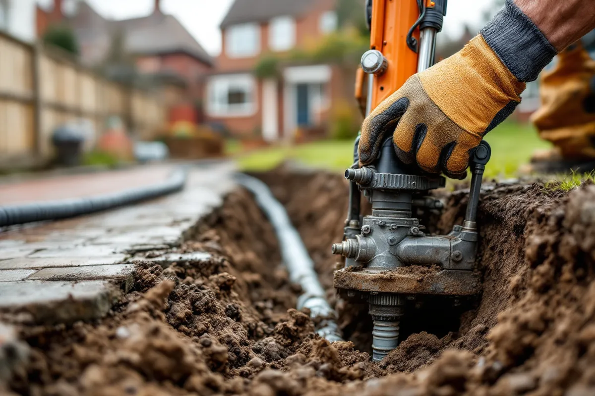 Practical on-site detail supporting drain excavation: what's involved, timescales and costs