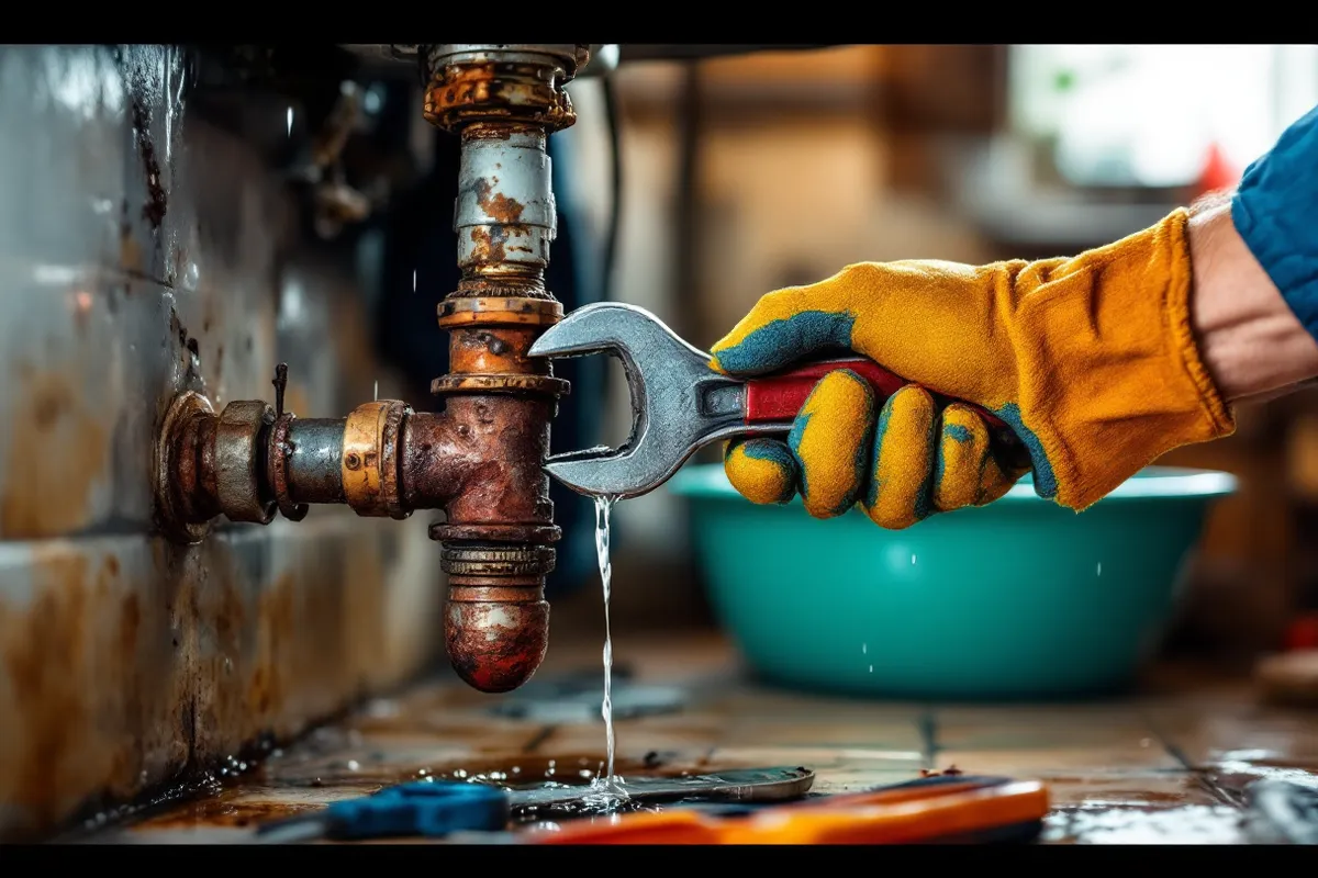 Practical on-site detail supporting 5 mistakes homeowners make when a pipe bursts