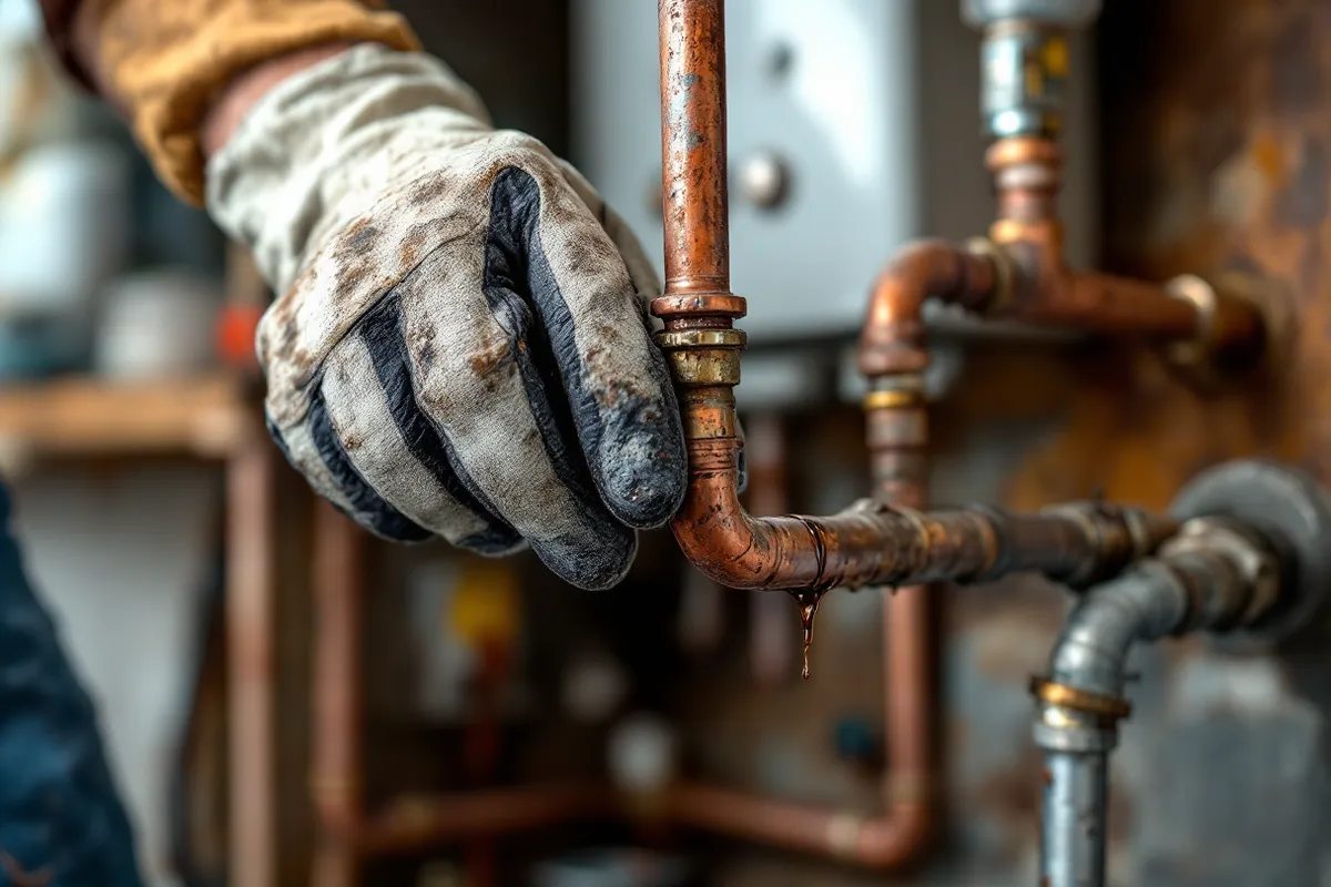 Practical on-site detail supporting 7 signs you need a power flush (not just a boiler service)